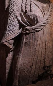 Amphipolis Caryatids full body , Greece  Picture from the Hellenic Ministry of Culture and Sports  